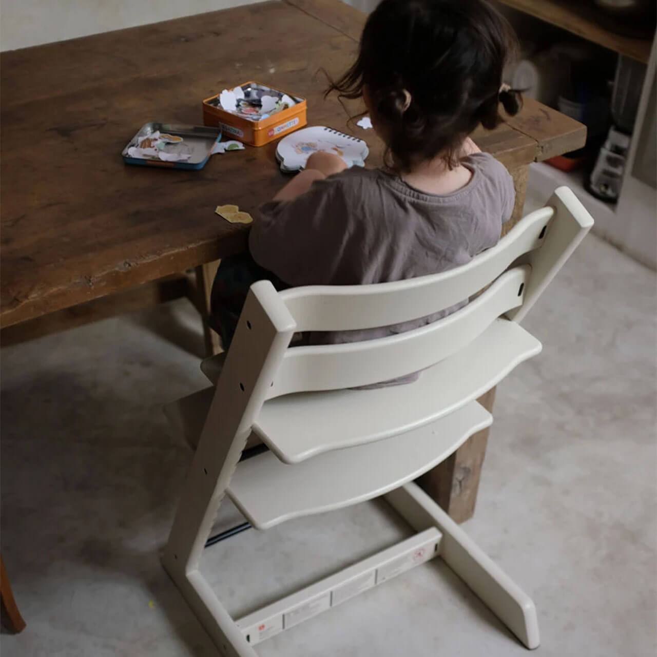 Stokke® Tripp Trapp® Highchair - Vanilla White | Winstanleys Pramworld