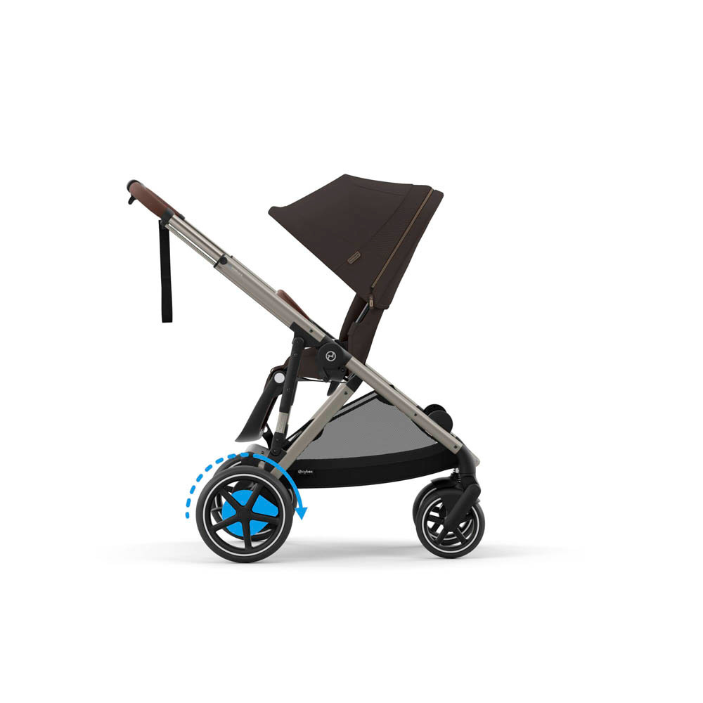Cybex e-Gazelle S Taupe Double - Chocolate Brown | Winstanleys Cybex e-Gazelle S Taupe Double - Chocolate Brown | Winstanleys