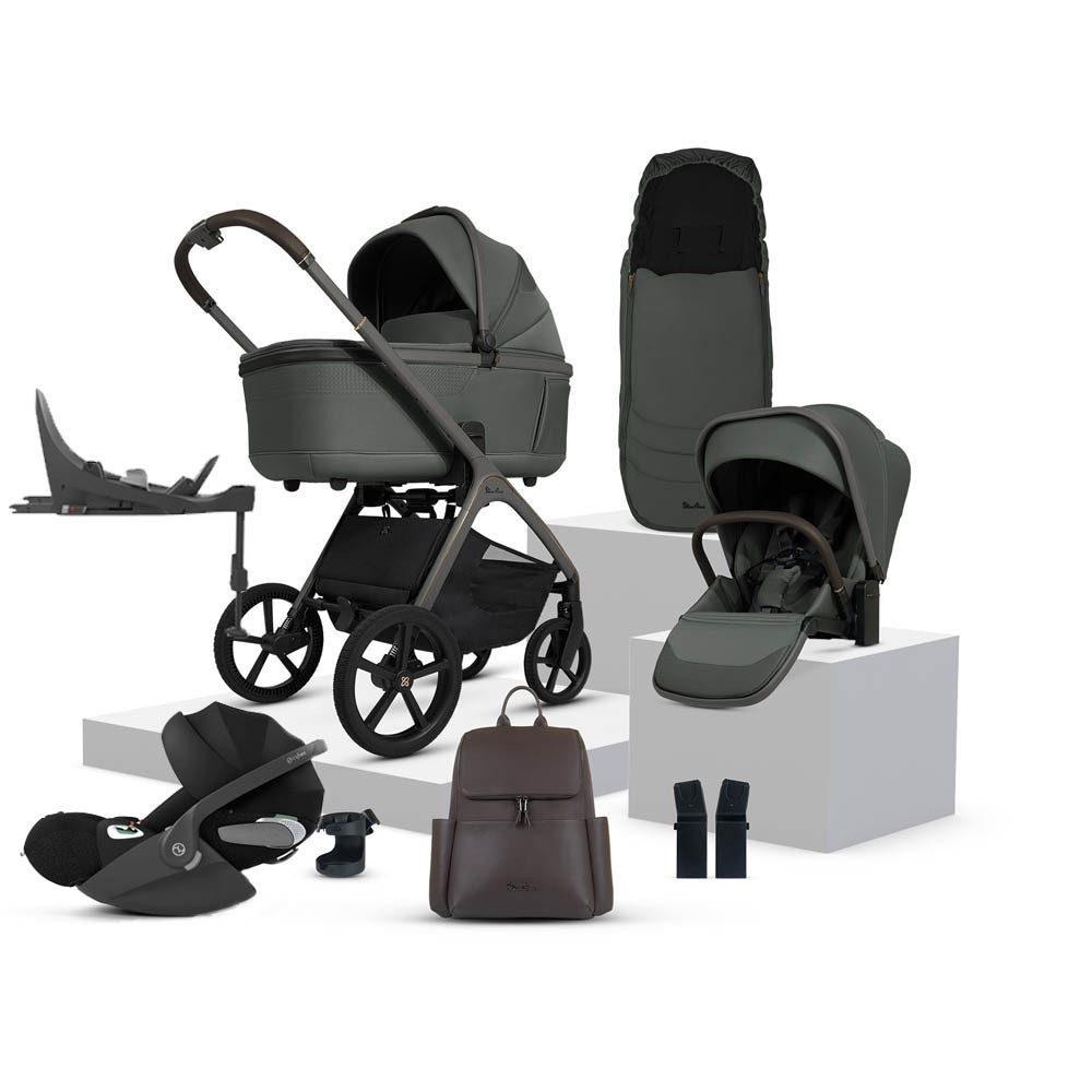 Silver Cross Cove Cloud T Car Seat Bundle Pewter Winstanleys