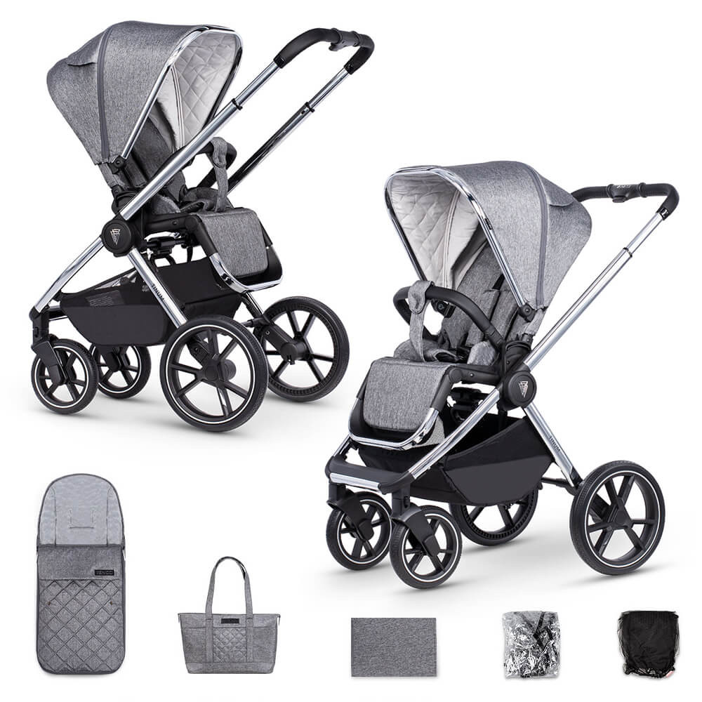 Venicci Tinum Stroller Bundle Rock Graphite Winstanleys