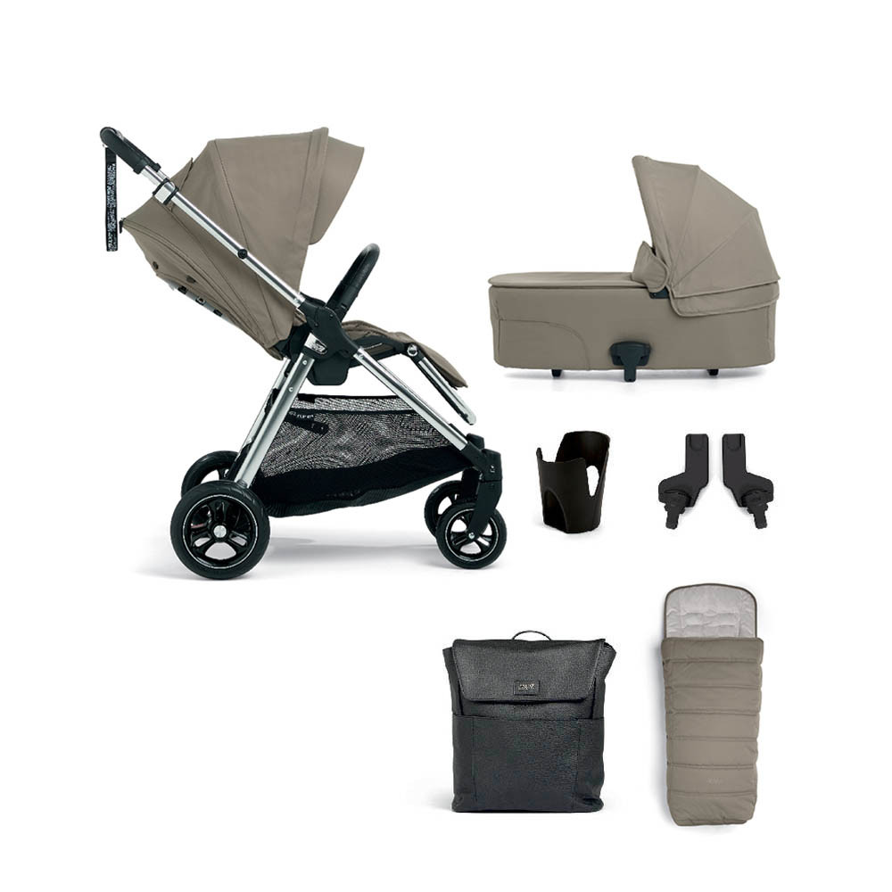Mamas & Papas Flip XT3 6-Piece Essentials Bundle - Sage Grey
