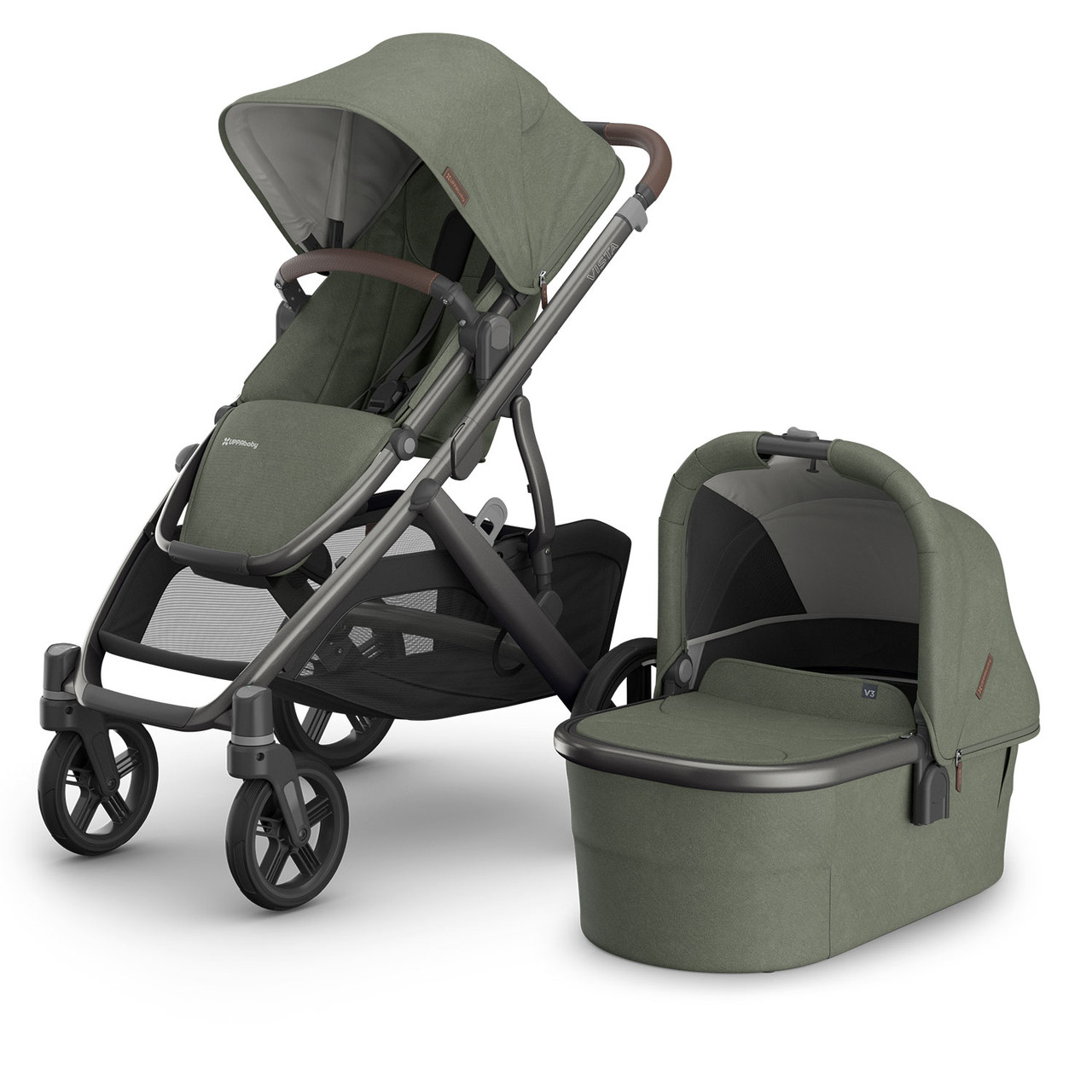 Uppababy VISTA V3 Pushchair Carrycot Evelyn Winstanleys