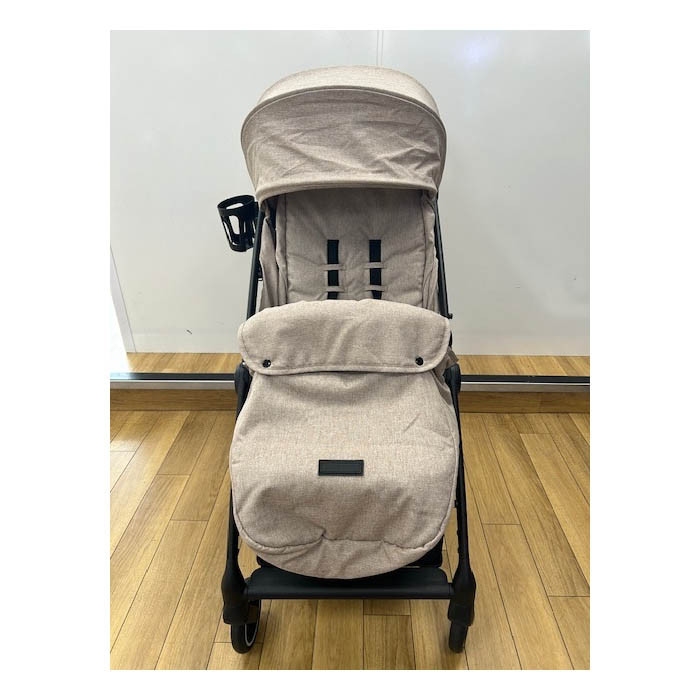 Ickle Bubba Aries Max Autofold Stroller Biscuit (Ex-Display