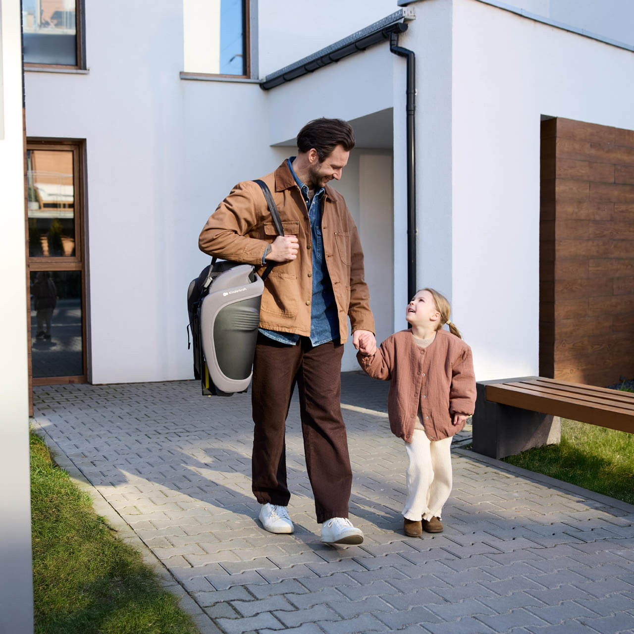 Siège-Auto Enfant Kinderkraft FIX2GO I-SIZE, 76–150 cm, 15