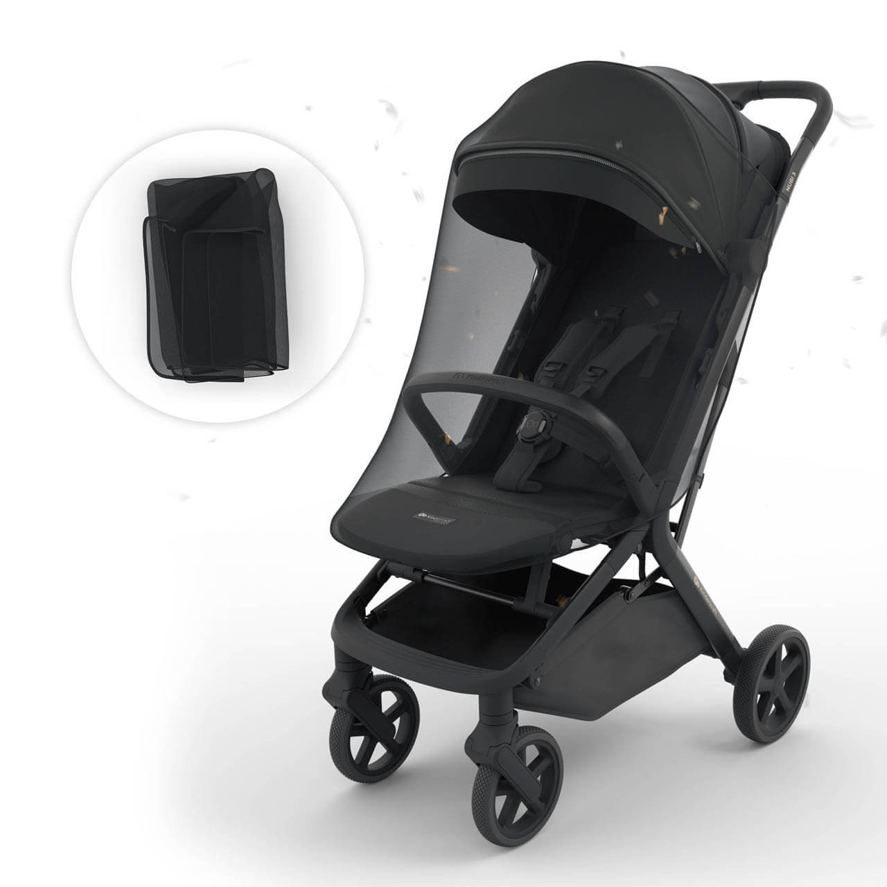 Kinderkraft Nubi 3 Stroller - Midnight Black | Winstanleys Pramworld