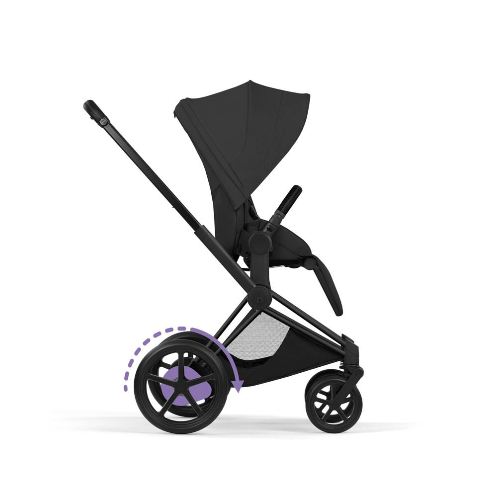 Cybex e-Priam Style Ultimate Birth & Beyond Bundle - Sepia Black