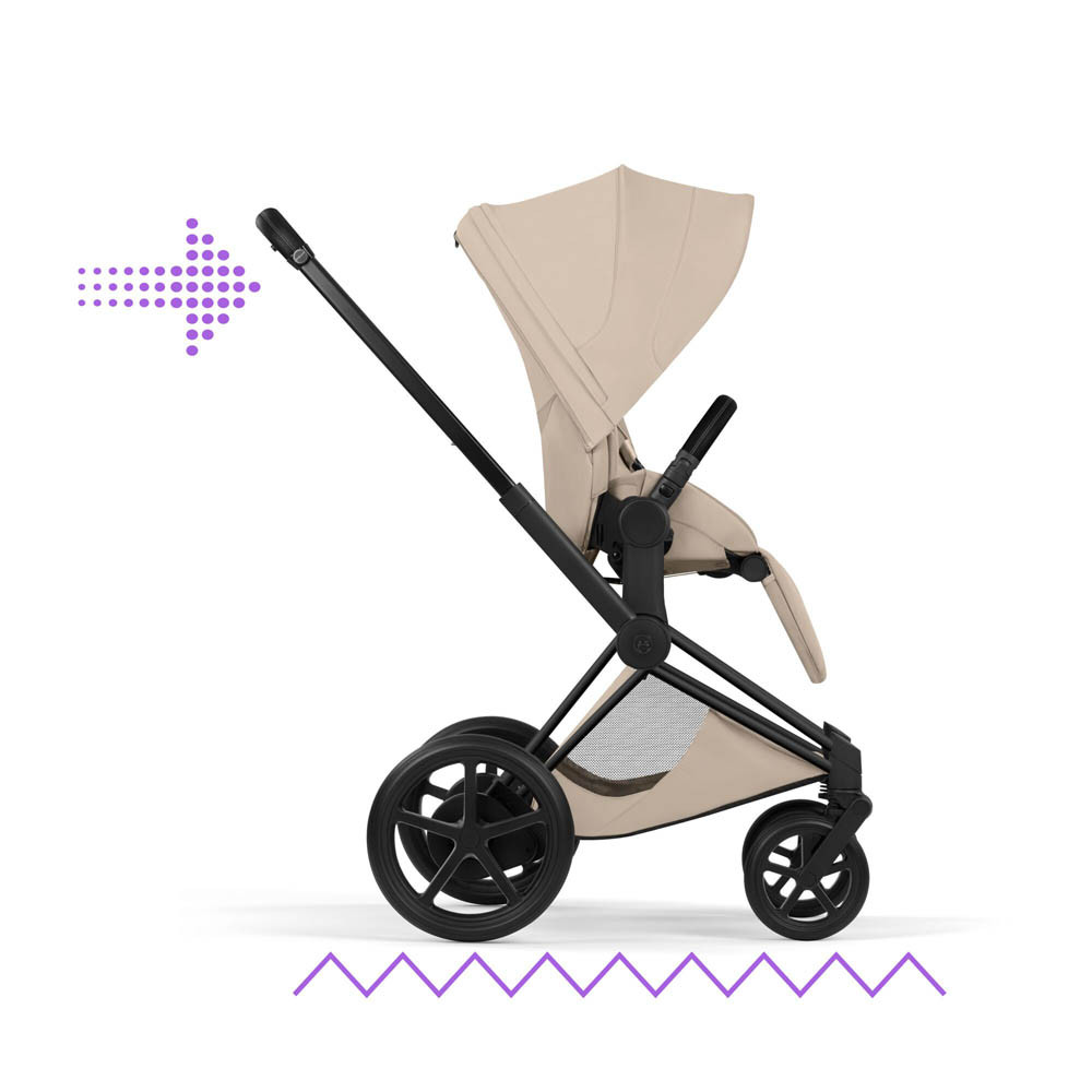 Cybex e-Priam Style Ultimate Birth & Beyond Bundle - Cozy Beige |  Winstanleys Pramworld