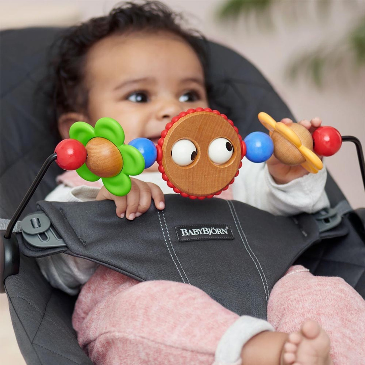 baby bjorn wooden toy for babysitter