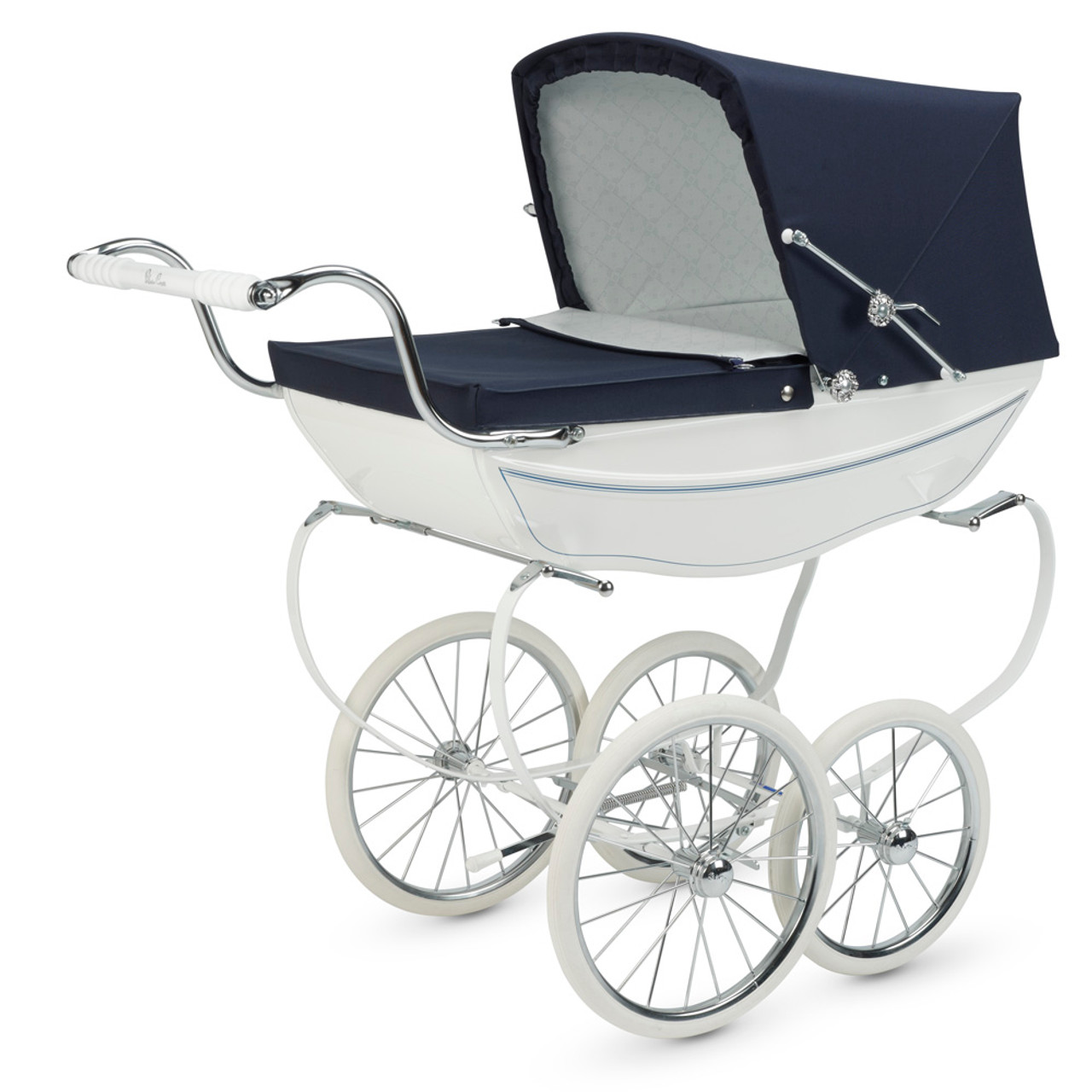 all silver cross prams