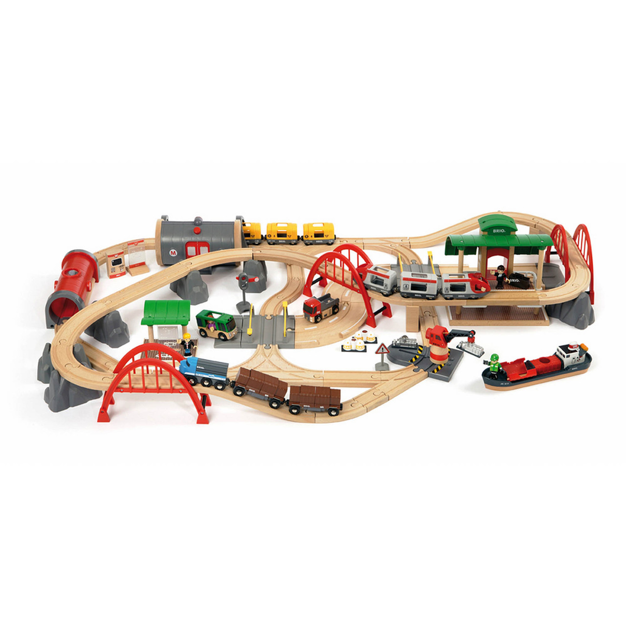 Brio deluxe hot sale world railway set