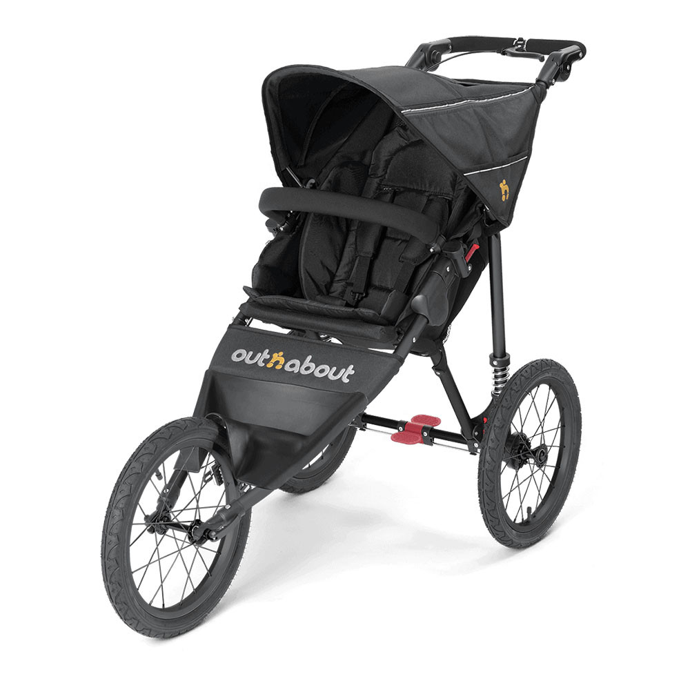 Out n About Nipper Sport Stroller Raven Black Winstanleys
