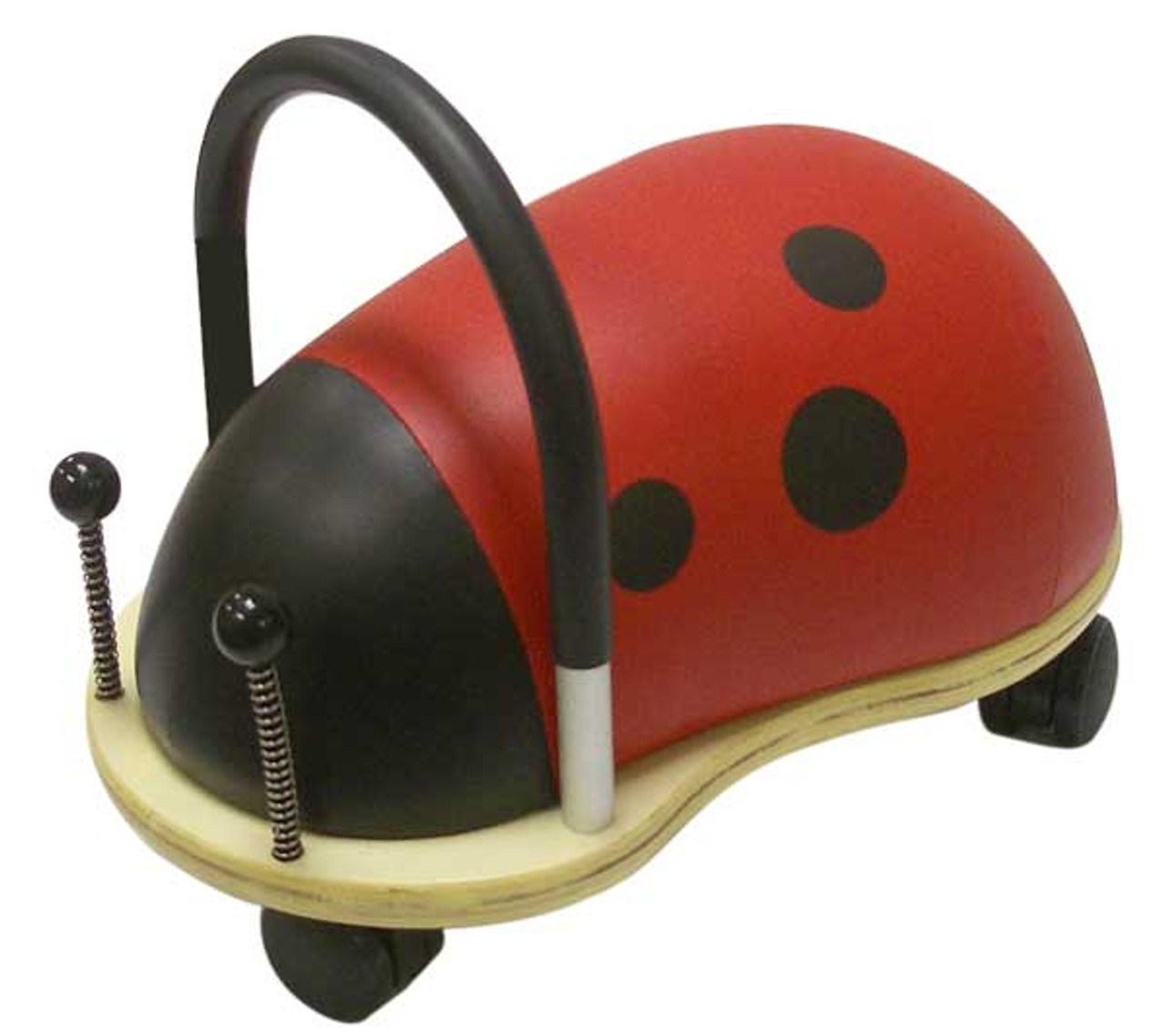 Wooden ladybird ride on Clearance