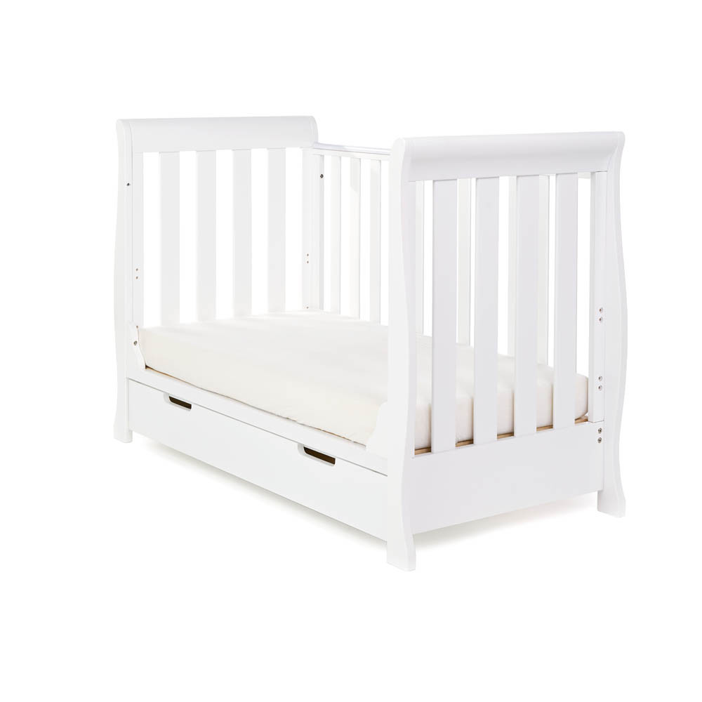 obaby mini sleigh cot bed