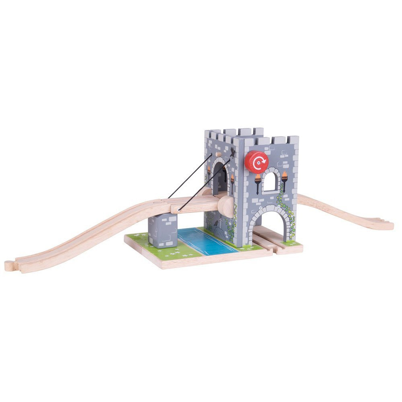 Bigjigs drawbridge hot sale