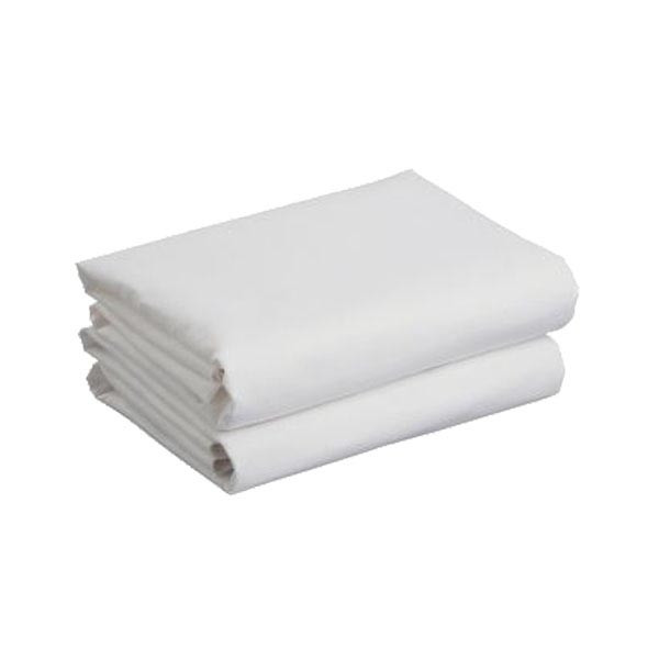 Cuddles Collection Two Pack Cot Jersey Fitted Sheets White