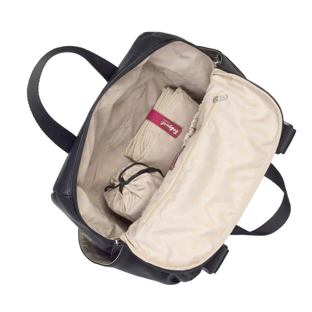 robyn convertible backpack vegan leather black