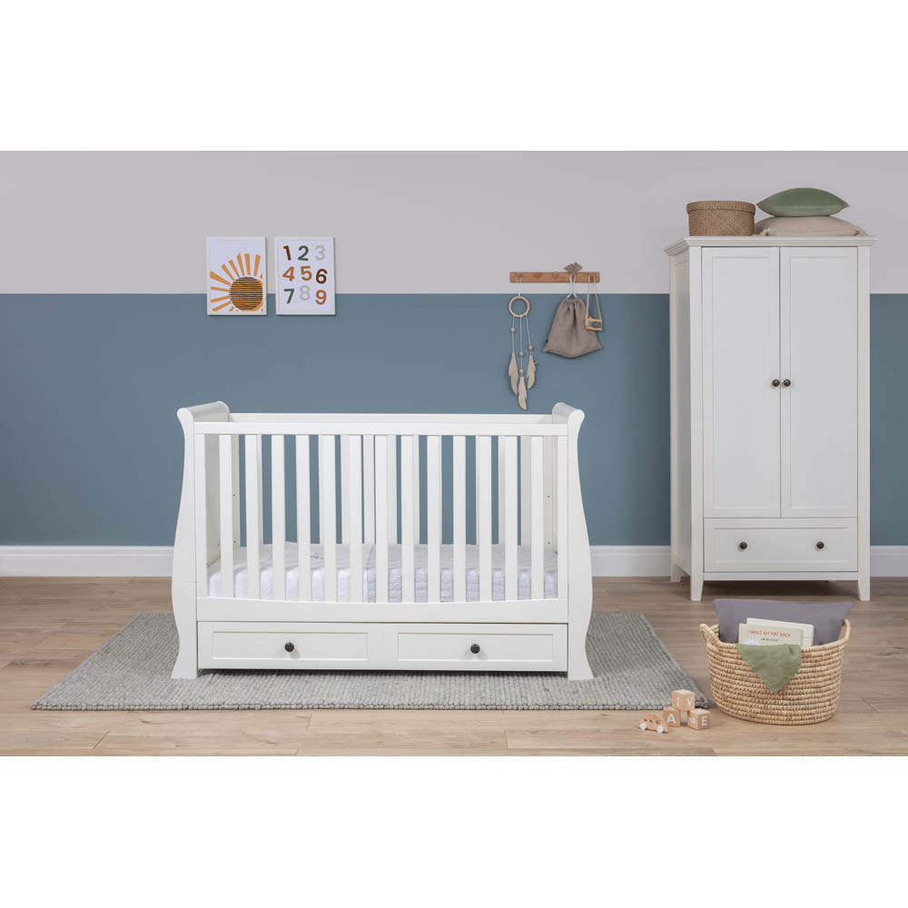 silver cross sleigh bed