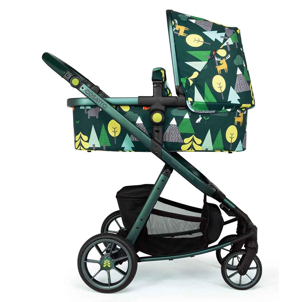 cosatto green tree pram