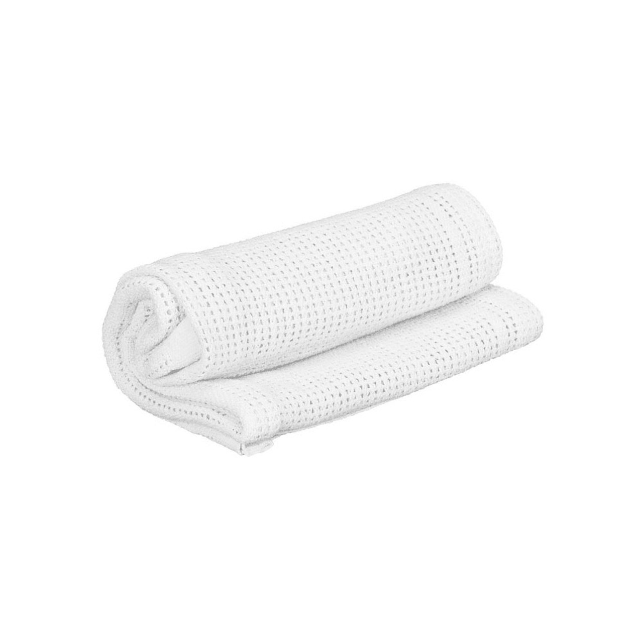 Cuddles Collection Pram Cellular Blanket White Winstanleys Pramworld