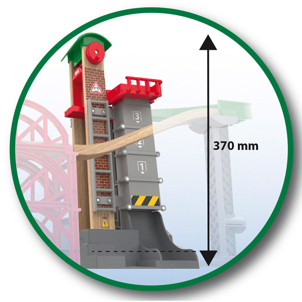 BRIO(ブリオ) Lift & Load Warehouse Set33887 Brio Lift & Load Warehouse Set: Design Quest