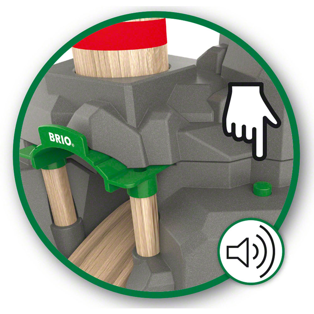 brio world crane and mountain tunnel