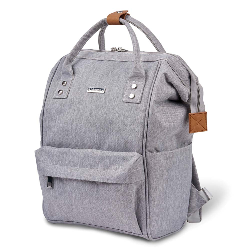 bababing mani changing backpack grey