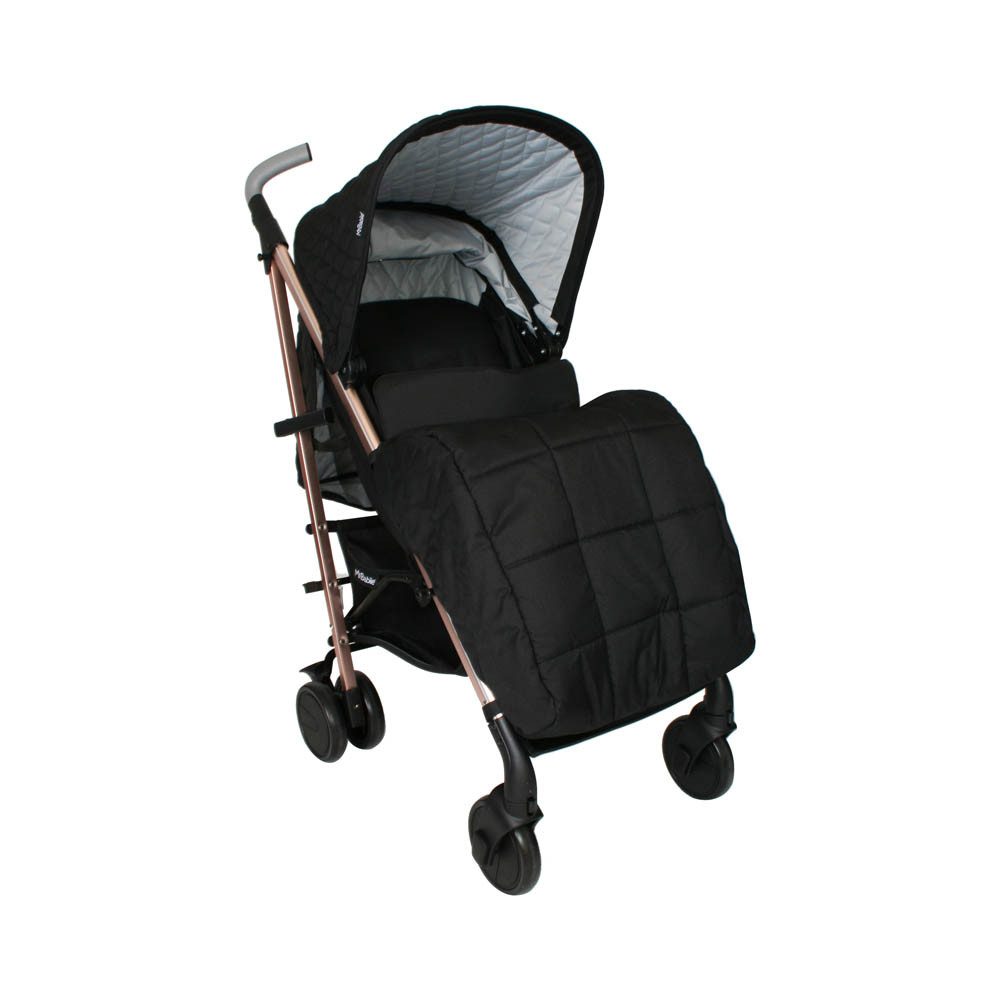 My Babiie MB51 Stroller Quilted Black Winstanleys Pramworld
