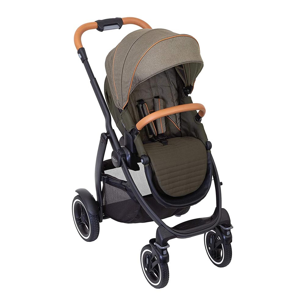 khaki stroller