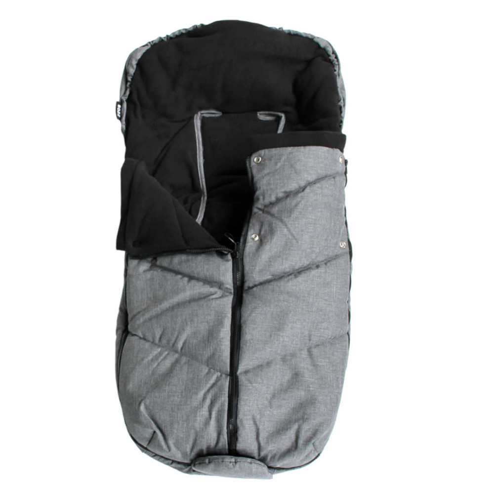 Bozz Ergo Footmuff - Grey Melange