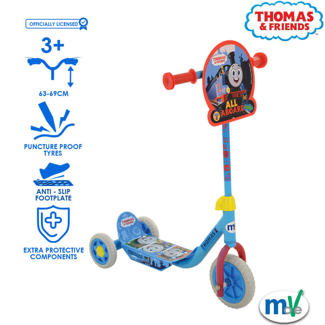 MV Sports Thomas & Friends Deluxe Tri-Scooter | Winstanleys Pramworld