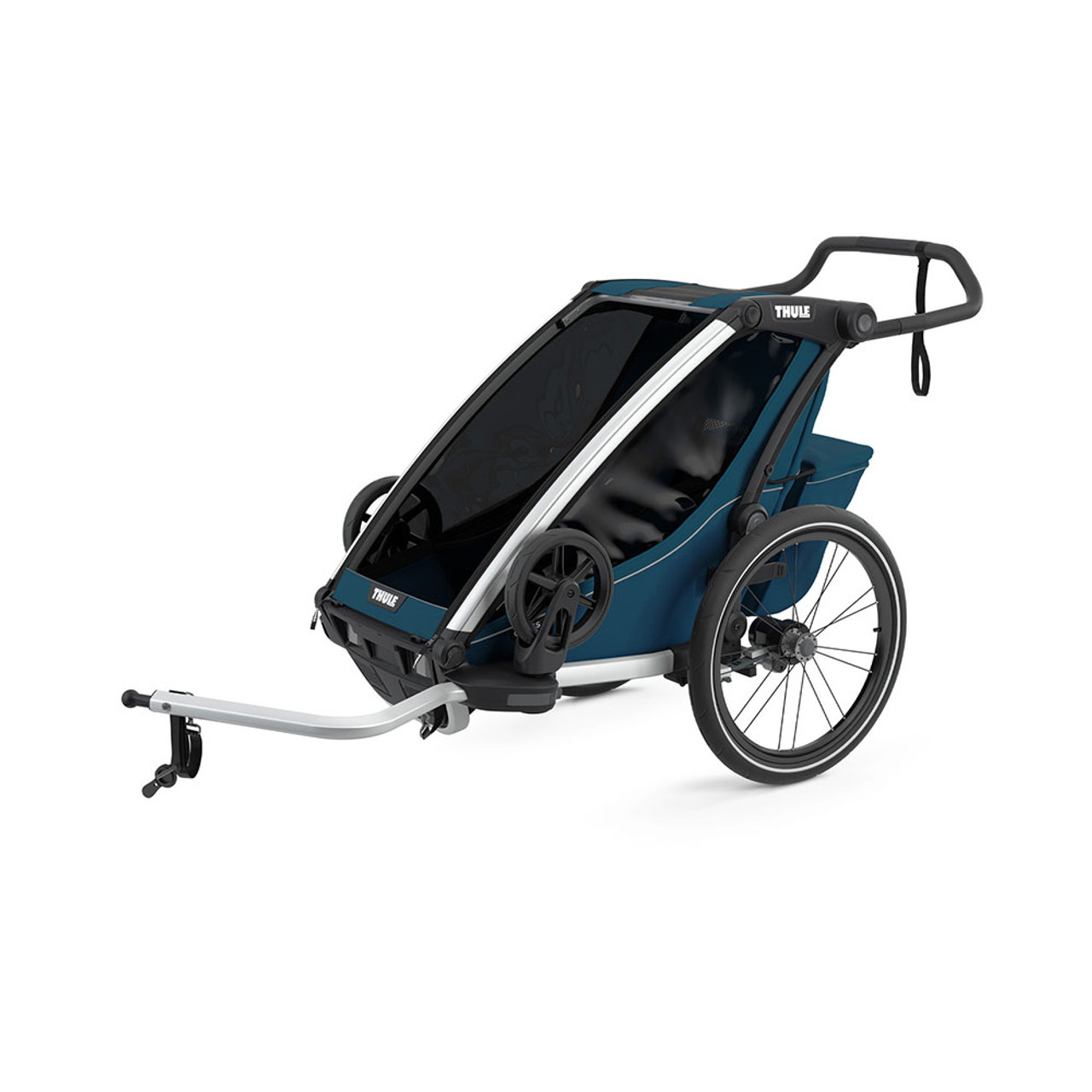 double chariot bike trailer