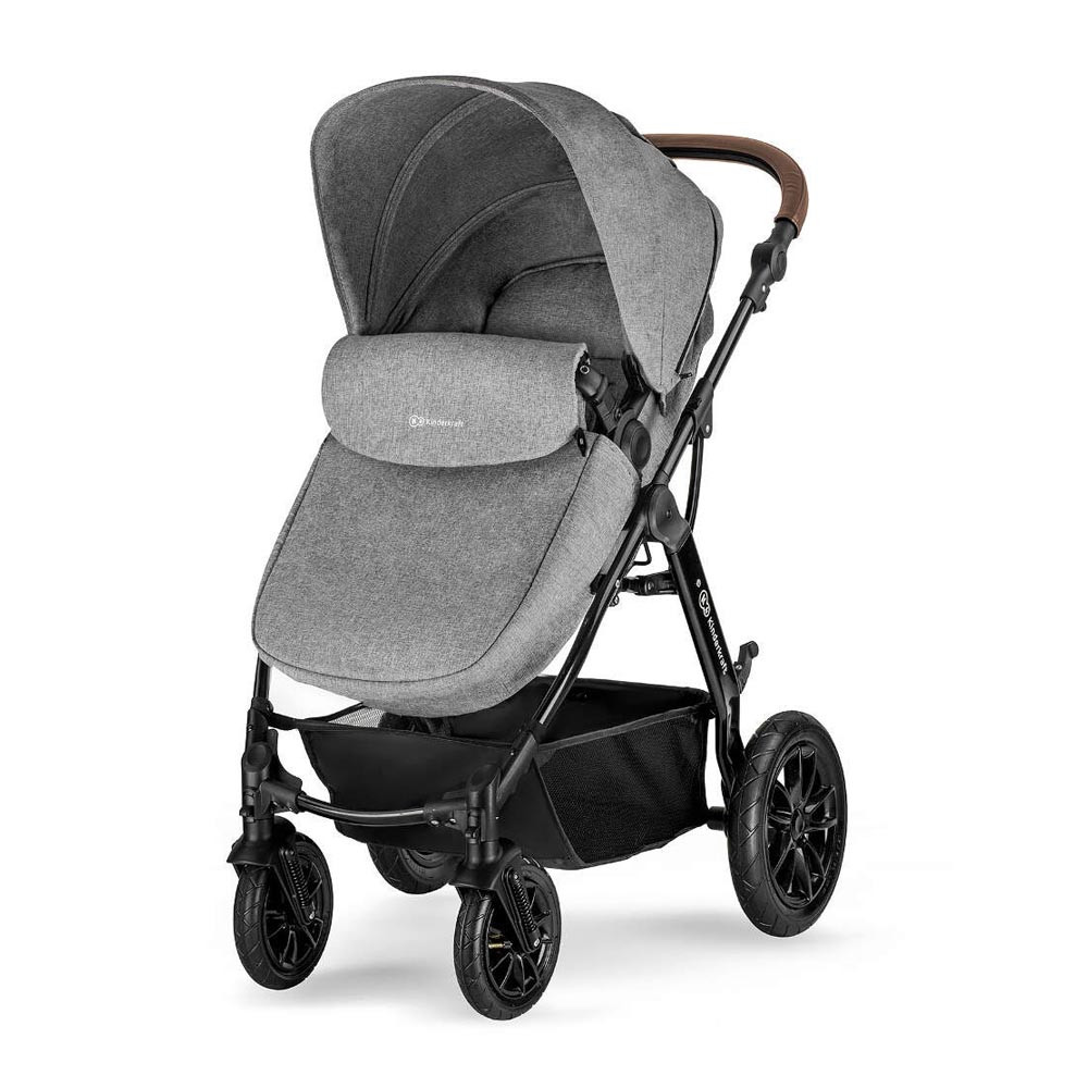 kinderkraft grey pram