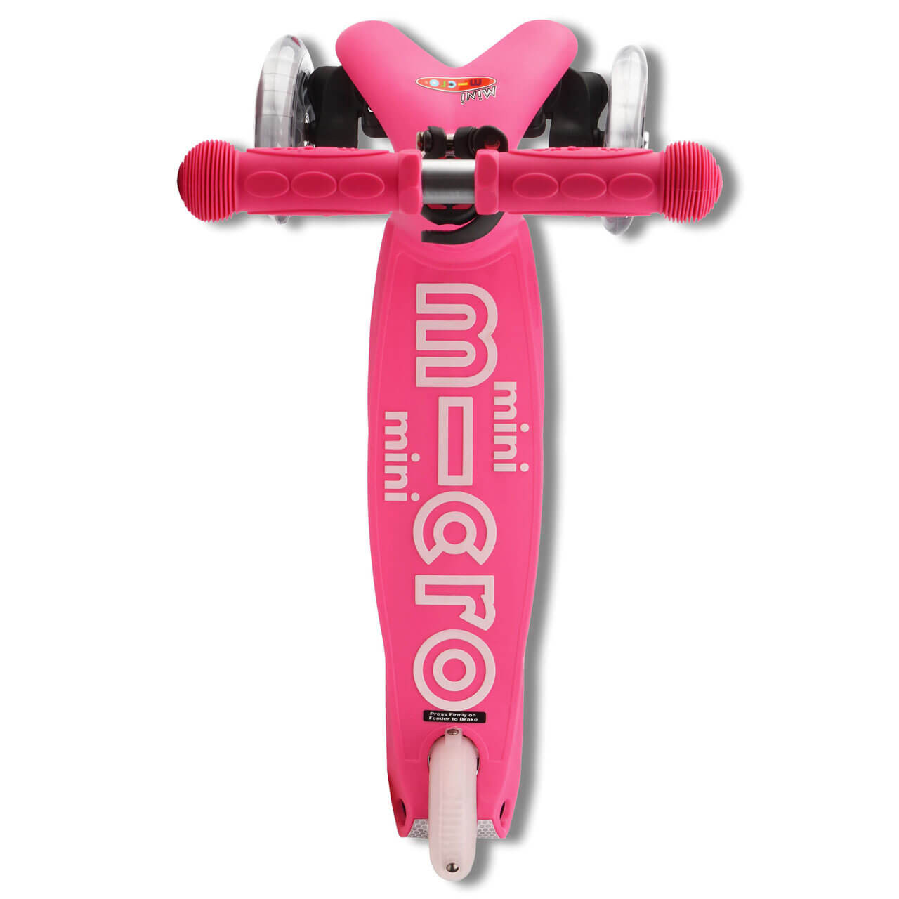 Micro Mini 3in1 Deluxe Scooter + FREE Bell - Pink | Winstanleys