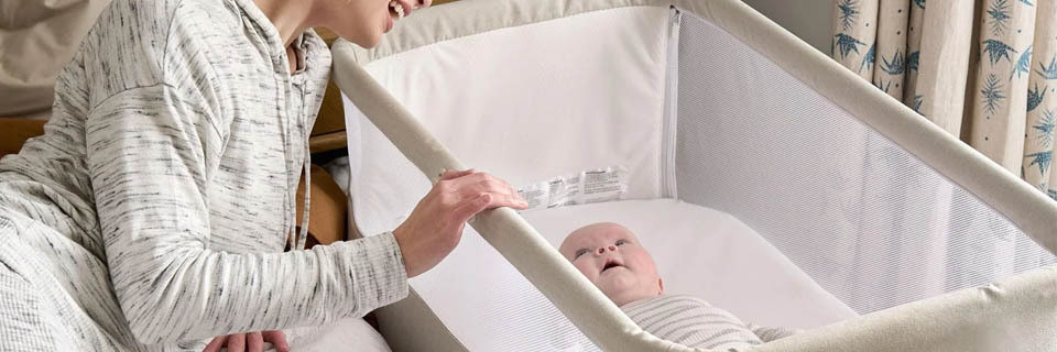 Mamas & Papas Lua Bedside Crib