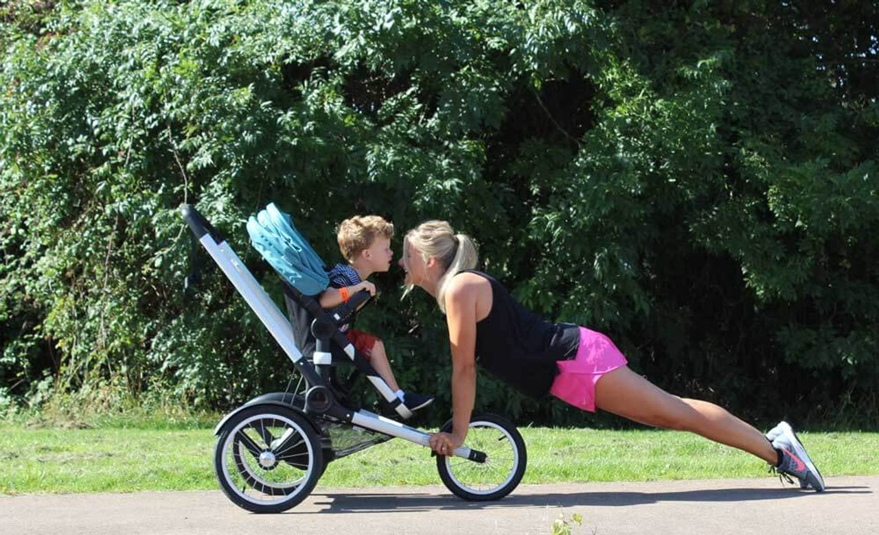 double jogging stroller that folds up small