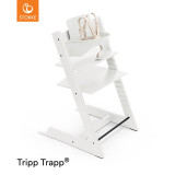 Stokke® Tripp Trapp® + Accessories Bundle - White