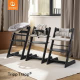 Stokke® Tripp Trapp® + Baby Set & Tray - Black