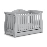 Boori Sleigh Royale Cot Bed - Pebble