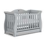 Boori Sleigh Royale Cot Bed - Pebble