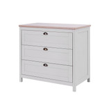 Tutti Bambini Verona Chest Changer - Dove Grey/Oak