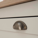 Tutti Bambini Verona Chest Changer - Dove Grey/Oak