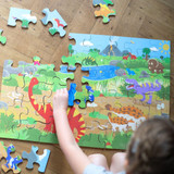 Bigjigs Dawn of the Dinosaur Floor Puzzle