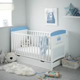 Obaby Grace Inspire Cot Bed & Under Drawer - Little Prince