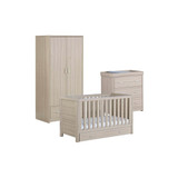 Babymore Luno 3-Piece Room Set with Drawer - Oak