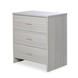 Ickle Bubba Pembrey Cot Bed, Under Drawer & Changing Unit - Ash Grey