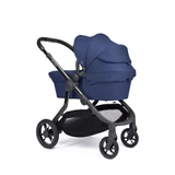 iCandy Orange Pushchair & Carrycot - Royal Blue Marl