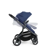 iCandy Orange Pushchair & Carrycot - Royal Blue Marl