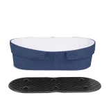 iCandy Orange Pushchair & Carrycot - Royal Blue Marl