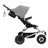 Mountain Buggy Duet V3 + 2 Carrycots - Silver