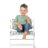 Hauck Highchair Pad Deluxe - Nordic Grey